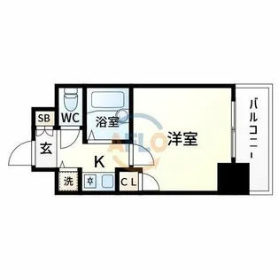 リーガル新大阪Ⅴ【11階】の間取り