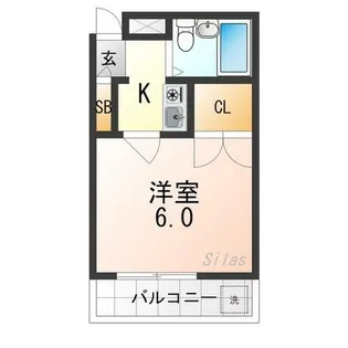 ルビナス竹澤【2階】の間取り