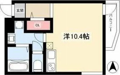 SuccessⅥ(サクセスシックス)【2階】の間取り