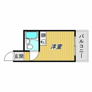 アミティ市大前【5階】の間取り