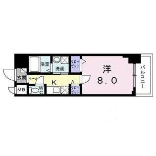 プラチナコート【7階】の間取り