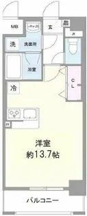 メゾンエクセラン【2階】の間取り