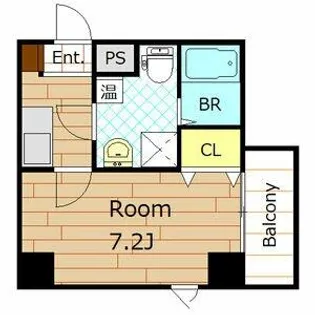 1Kの間取り画像