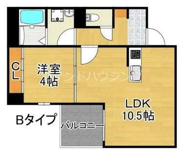 SFIDA帝塚山【2階】の間取り