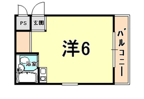 ダイドーメゾン上甲子園【4階】の間取り