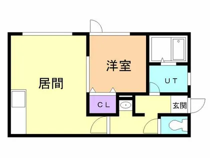 ハイム琉【203号室】の間取り