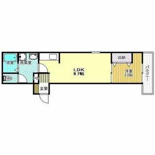 F+style天美東4号館【1階】の間取り