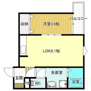 F+style西大塚【1階】の間取り