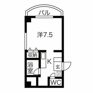 グリーンパーク新瑞【4階】の間取り