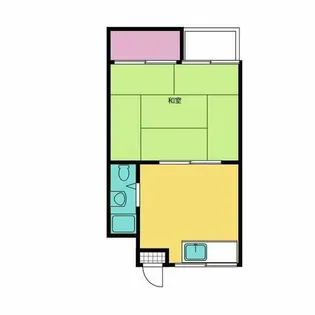 第1北野ビル【2階】の間取り