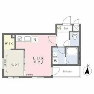 MOVE名城公園【3階】の間取り