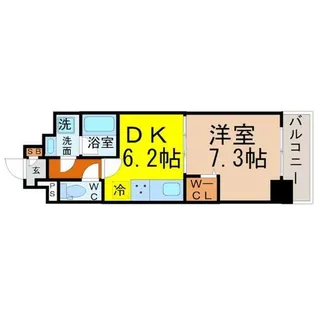 マイコスモス【8階】の間取り