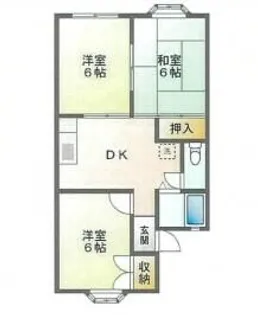 マノワールA【1階】の間取り