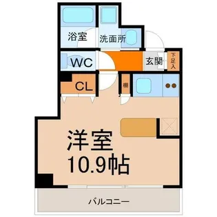 LaSante東別院【6階】の間取り