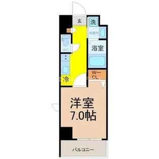 プレイズシード御器所イースト【6階】の間取り