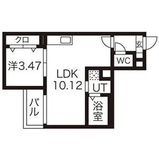Jack inomoriⅠ【2階】の間取り