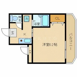 フローラルステージ成育【4階】の間取り