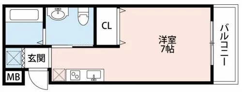 Giulia須磨浦Ⅰ【3階】の間取り
