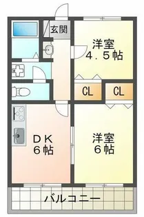 ウィングメゾン【2階】の間取り