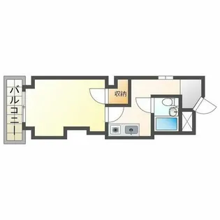 ポコアポコ明石本町メゾン【2階】の間取り