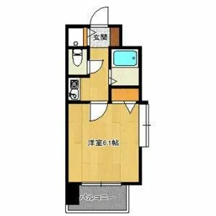 ライオンズマンション大濠第3【4階】の間取り