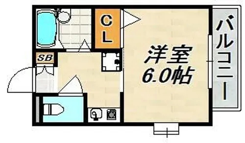 リッチハイツ【2階】の間取り