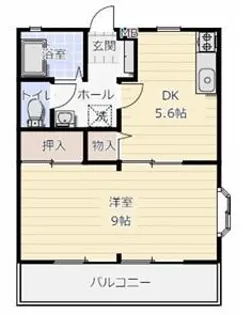 サンライフ広峰【2階】の間取り