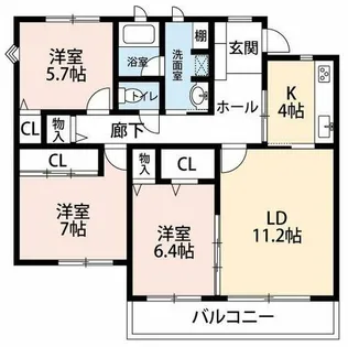 マストプラスⅠ【2階】の間取り