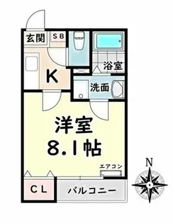 愛知県名古屋市南区豊2丁目【アパート】の間取り