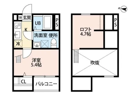 CLASSY STYLE【1階】の間取り