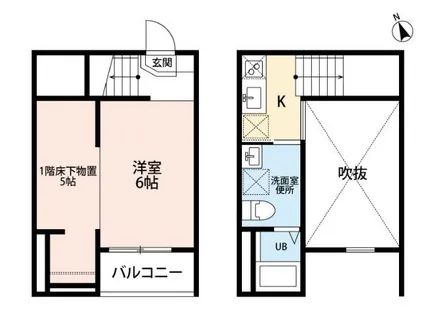 ZEN千年【1階】の間取り