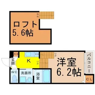 ショコラン【1階】の間取り