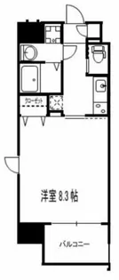 フォレストガーデン天満橋Ⅰ【10階】の間取り