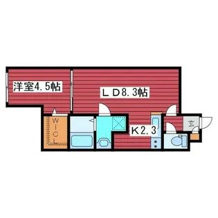 アーバン福住駅前【1階】の間取り