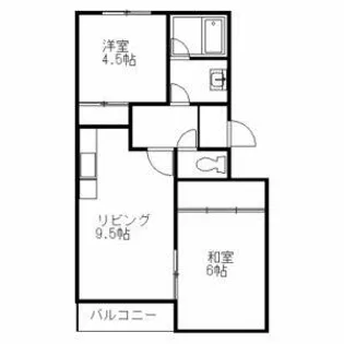 コーポ30【3階】の間取り