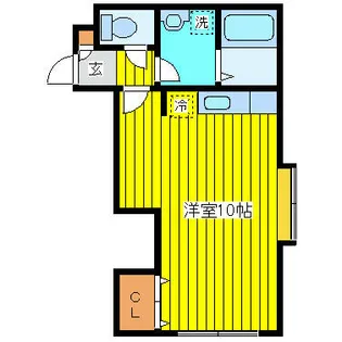 LEE SPACE31(リースペース31)【203号室】の間取り
