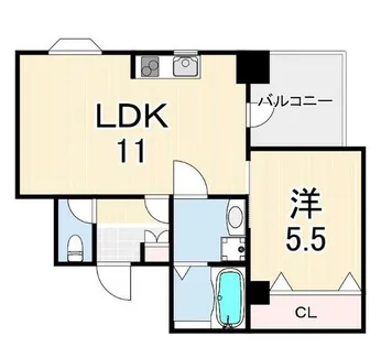 陽光プラザ【2階】の間取り