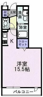 アンソレイエ Ⅰ【2階】の間取り