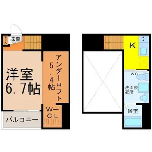 グレーシア【1階】の間取り