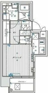 サンヒルズ博多【8階】の間取り