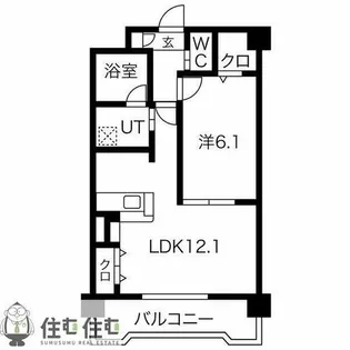 パルティール【303号室】の間取り
