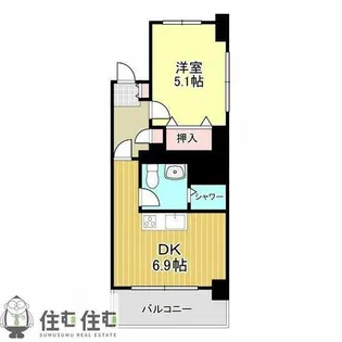 アーバンステージ豊田【303号室】の間取り