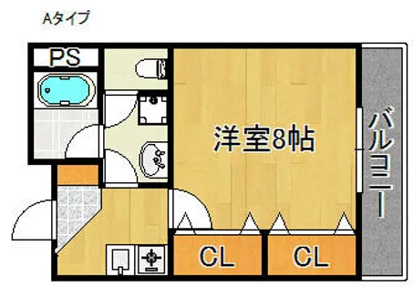 ジェンティールTATEISIⅡ【3階】の間取り