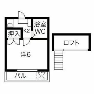 i・city大林【104号室】の間取り