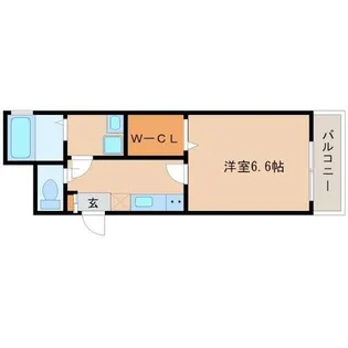 ALEGRIA猪名寺【1階】の間取り