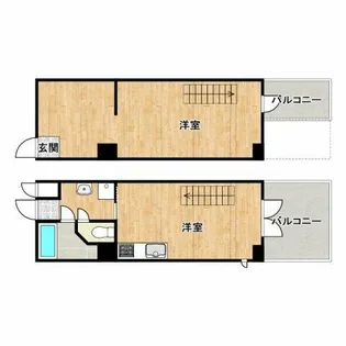 グラントォータス【4階】の間取り