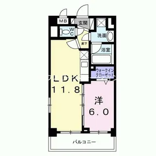 レジス城ノ堀【2階】の間取り