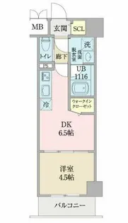 LUONTO(ルオント)【603号室】の間取り