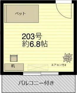 SHARE-i (シェア アイ)【203号室】の間取り