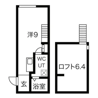 メゾン・ド・ルポ【102号室】の間取り